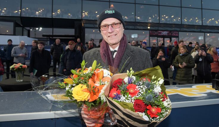 STIG H JOHANSSON HYLLADES PÅ SOLVALLA