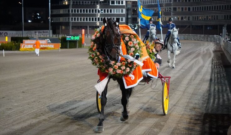 Solvallatränaren Roger Walmann tagen efter triumfen i Margareta Wallenius-Klebergs Pokal med Bedazzled Sox