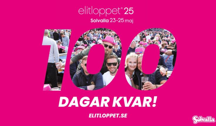 100 DAGAR KVAR TILL ELITLOPPET