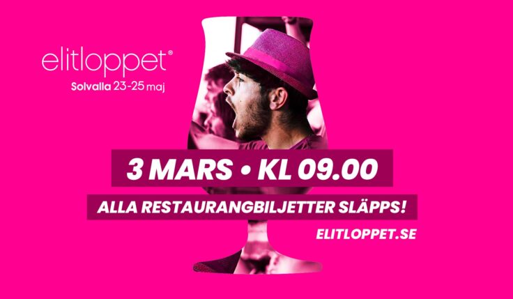 Säkra din plats – Restaurangbiljetterna till Elitloppet släpps på måndag!