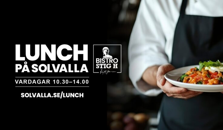 Solvalla öppnar för lunchservering måndag 31 mars