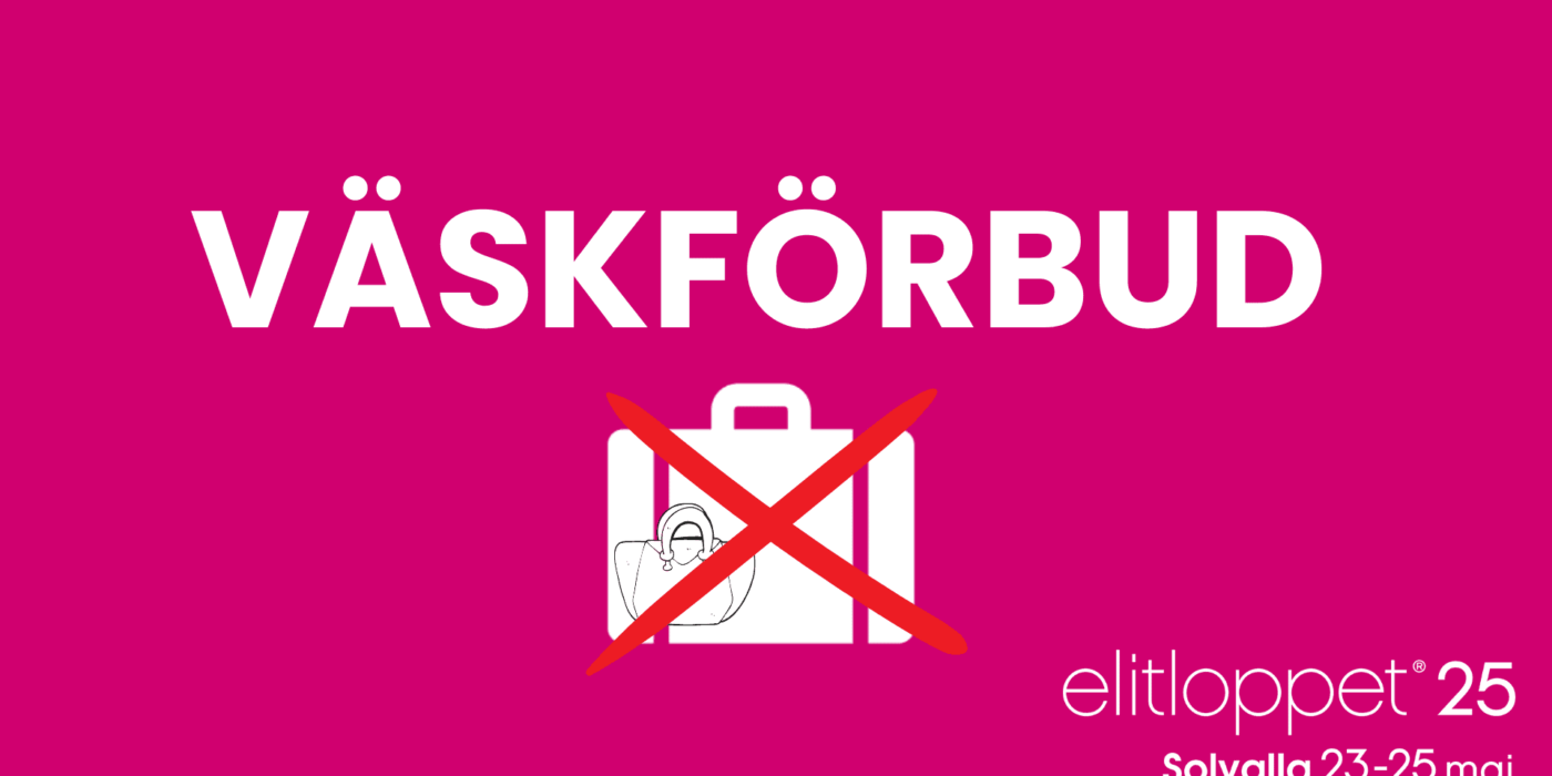 Väskförbud på Elitloppet 2025