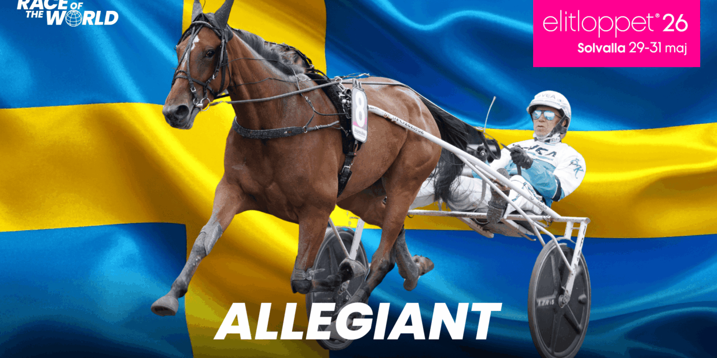 Allegiant är femte hästen att bjudas in till Elitloppet