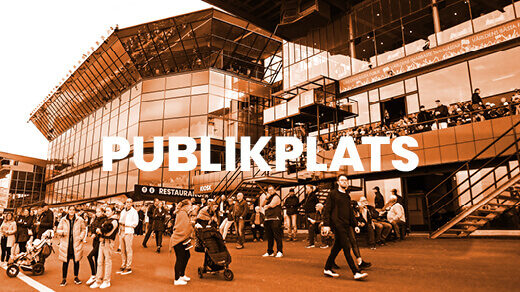 Entrébiljett publikplats